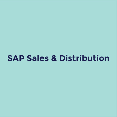 SAP Sales & Distribution